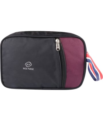 Nice Purse Black Shaving Kit Bag