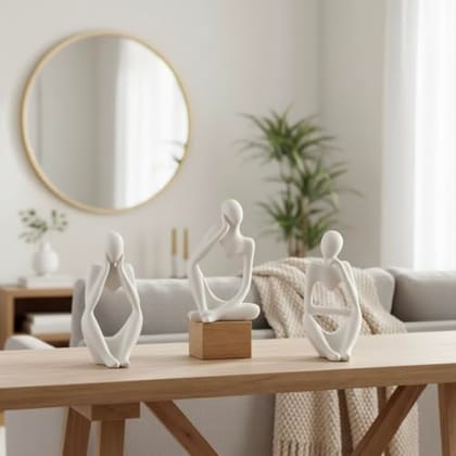 Modern Sculpture | Home Decor for Living Room Bedroom Bookshelf Office Table