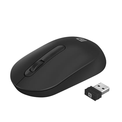 Portronics Toad 13 2.4 GHz Wireless, Up to 1200 DPI, High Precision, 3 Million Click Life Portronics Toad 13 2.4 GHz Wireless, Up to 1200 DPI, High Precision, 3 Million Click Life