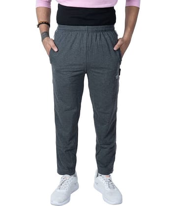 TF Dark Grey Cotton Blend Men's Sports Trackpants ( Pack of 1 )
