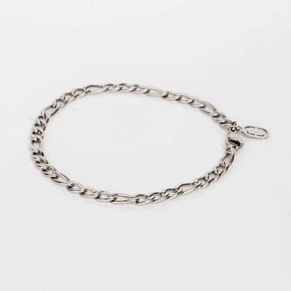 FIGARO BRACELET (SILVER) 5MM-19 CM