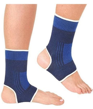 NJ STAR Blue Ankle Supports