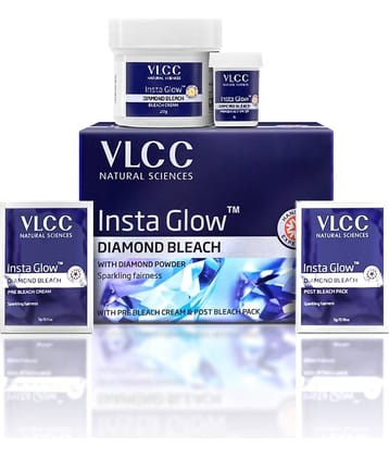 Vlcc Instaglow Diamond Bleach , 60G , Sparkling, Diamond,Like Fairness