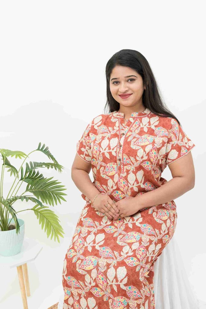 New Women Rayon Maxi Nighty with a Touch of Sophistication 2025 at ShopCircuit | ONDC