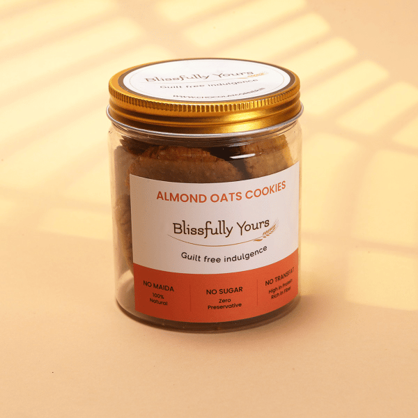 Almond Oats Cookies - 200 gm