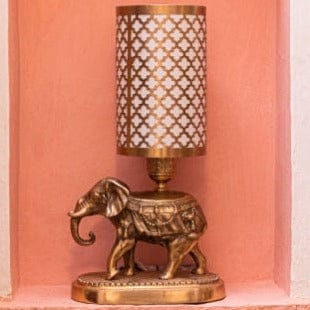 Indian Elephant Lamp