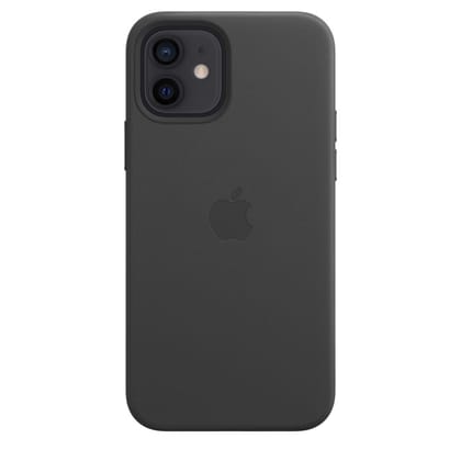 iPhone Leather Case 12 | 12 Pro-Black