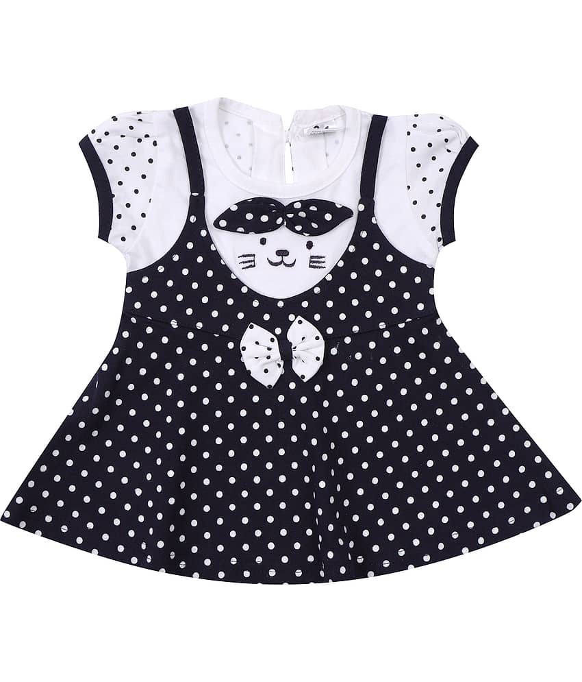 NammaBaby Pack of 1 Baby Girls Cotton Frock ( Blue )