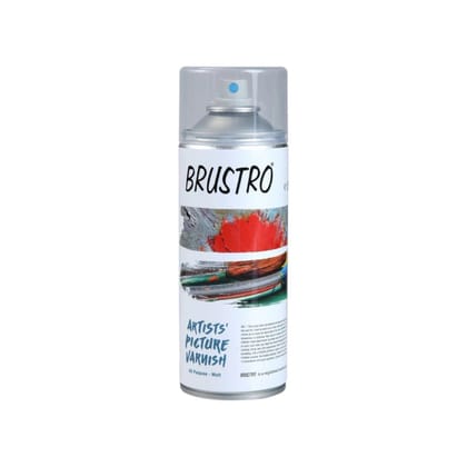 Brustro Artist Varnish Spray - Matte, Satin & Gloss - 200ml & 400ml-Matte / 400ml / BRMV4SC