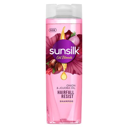 Sunsilk Hairfall Shampoo With Onion & Jojoba Oil, That Works Best To Nourish Your Long Hair, And Makes It Grow Stronger From The First Wash, 195 ml