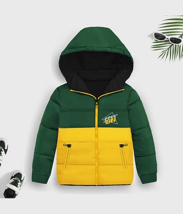 Trampoline Boys Polyester Puffer Jacket ( Multicolor2 , Pack of 1 )