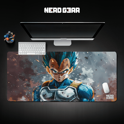 Vegeta SSJ Blue NerdMat-28 x 60 cm / Unstiched