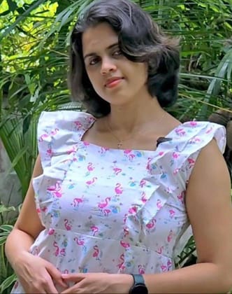 Flamingo Print Butterfly Themed Premium Cotton Maternity and Feeding Wear - Sleevless