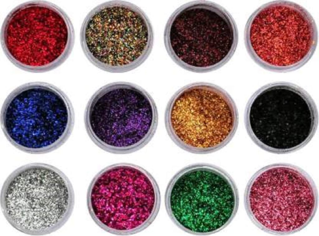 Elecsera Beauty Glitter Eye shadow Palette (Multicolor) - Makeup - Sets and Kits | Buy online on ZillyBuy