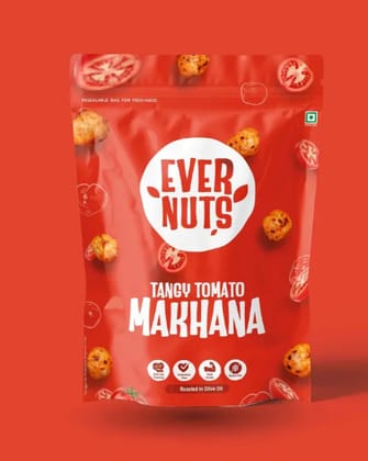 Tangy Tomato MakhanaCrunchy and flavourful tangy tomato makhana, perfect for chatpata snacking and anytime cravings. Tangy Tomato MakhanaCrunchy and flavourful tangy tomato makhana, perfect for chatpata snacking and anytime cravings.