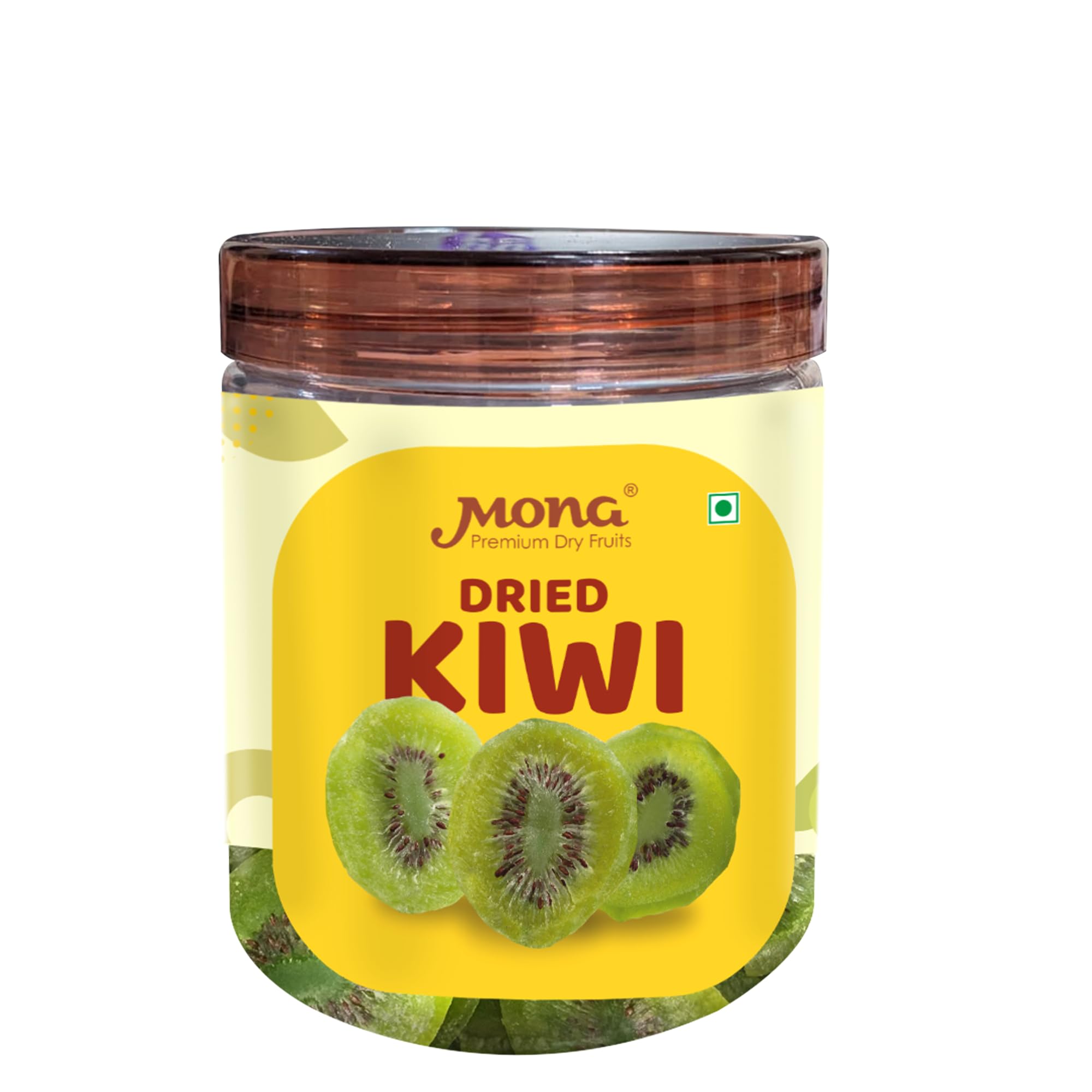 Mona Premium Dried Kiwi Slices - Healthy & Delicious Dry Fruit Snack