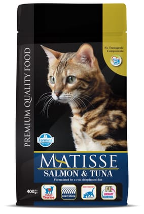 Matisse Salmon &amp; Tuna Cat Dry Food Adult 400g