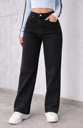 Z Black Straight Fit Denim