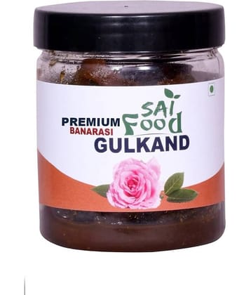 SAi Food PREMIUM Banarasi Gulkand Made from Finest Rose Petals Finest Mixed Gulkand Pickle 250 g