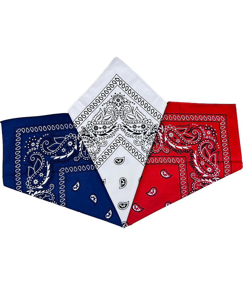 Royal Mart - Off White Cotton Men's Handkerchief ( Pack of 3 )