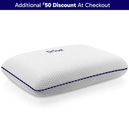 Dr Trust USA Orthopedic King Size Cervical Memory Foam Bed Sleeping Pillow for Stiff Neck 349