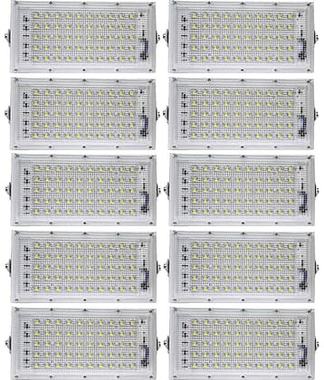 SPARKWORLD Flood Light Cool Day Light - Pack of 10
