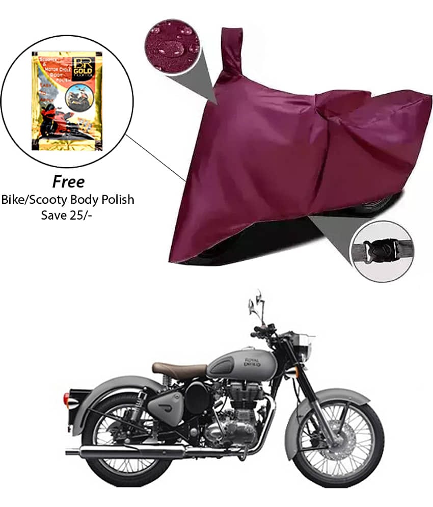 EGAL Bike Body Cover for Royal Enfield ( Pack of 1 ) , Maroon
