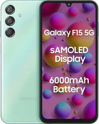 Samsung Galaxy F15 5G (Jazzy Green, 6GB RAM, 128 GB Storage) Karmalife