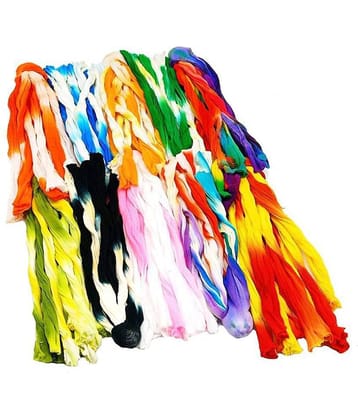 PRANSUNITA Nylon Nylon Stocking Flower Fabric For Flowers Making ( Pack of 10 )