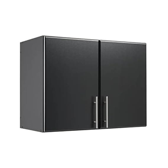 Spyder Craft EA121 Engineered Wood Wall Mounted Kitchen Cabinet – Black