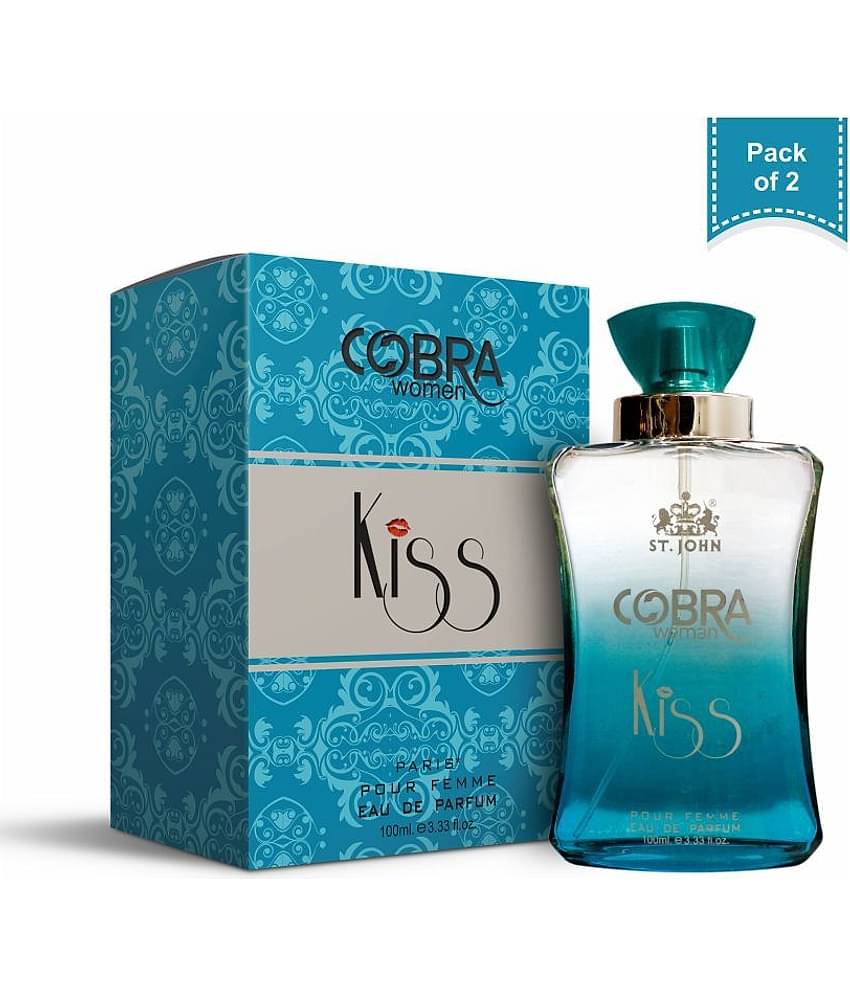 ST.JOHN Cobra Kiss Cobra Eau de Parfum, Perfume For Women 100ml - (200ml) Pack of 2