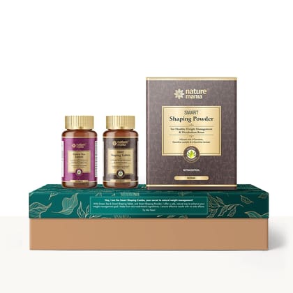 Smart Shaping Kit | Weight Management - Shaping Tablets 60n+ Greentea Tablets 60n+ Shaping Powder 30sachets