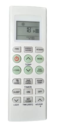 Ehop Compatible Remote Control for LG AC with M'Soon and H'cool Functions Ve-36I (Please Match Image with Your Old Remote Before Placing Order)