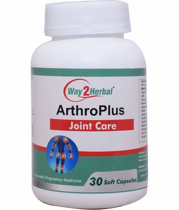 Way2Herbal Arthro Plus Capsule 30 No.S Pack of 1