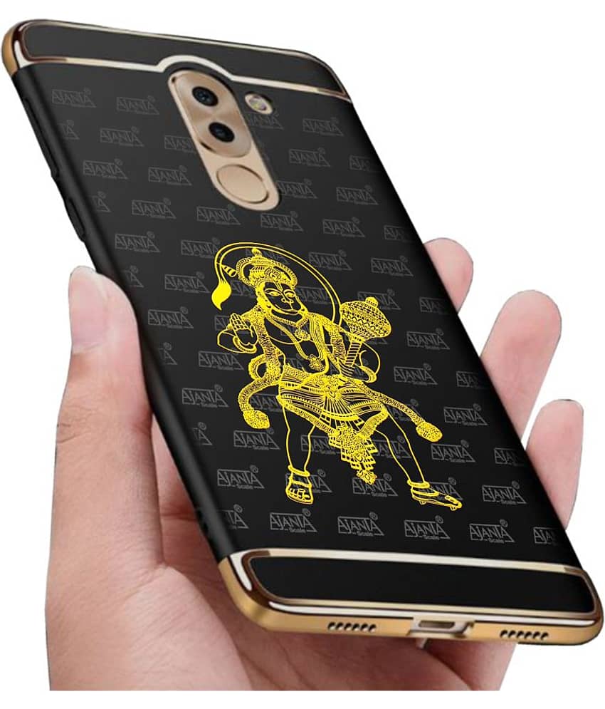 AJANTA  HANUMANJI 4009 24K GOLD PLATING METAL MOBILE STICKER(Free one sticker)