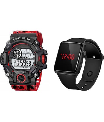 DECLASSE - Multicolor PU Digital Men's Watch
