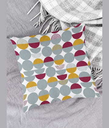 Houzzcode - Water Repellent Multi Polyester Pillow Covers 40x40x3 ( Pack of 1 )