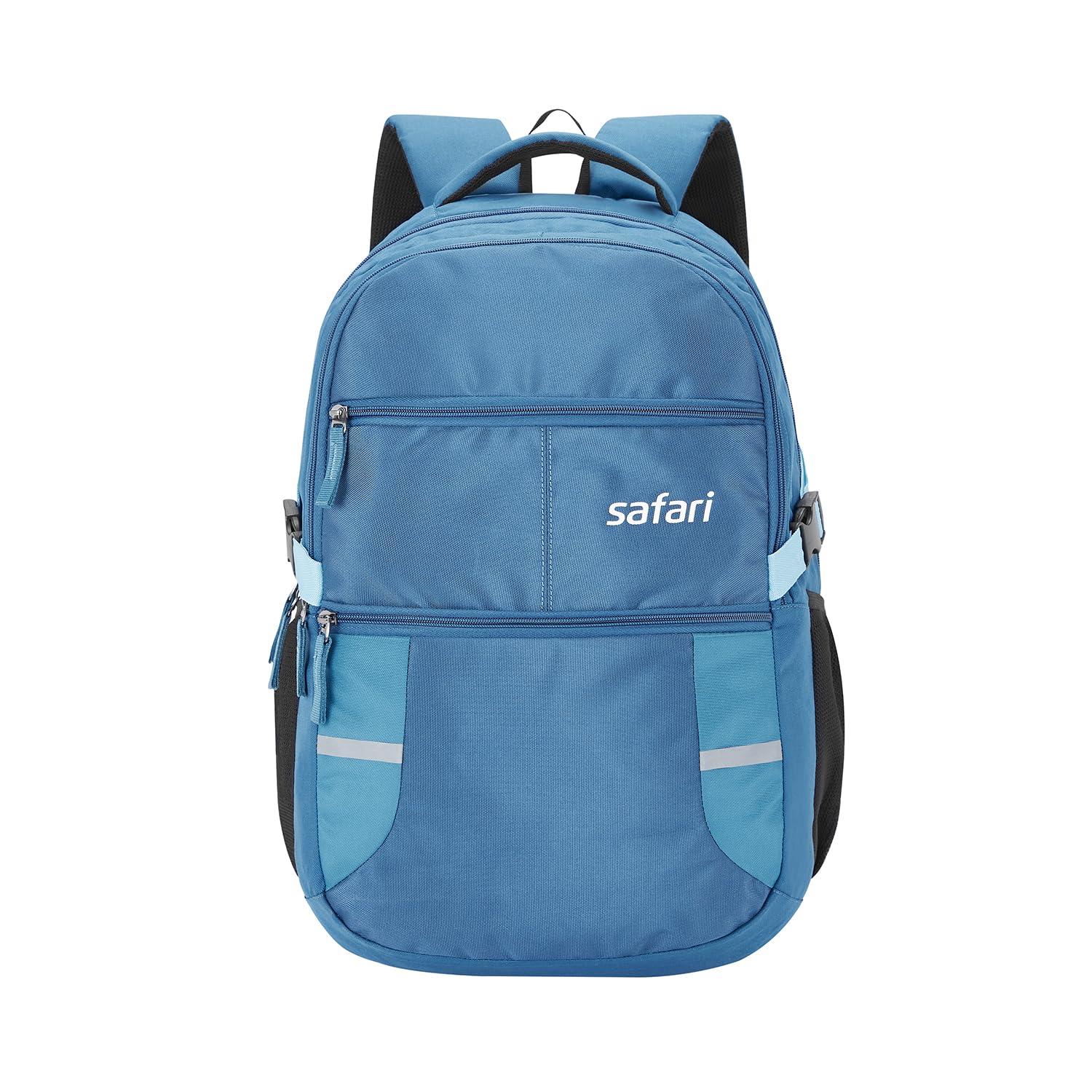 Omega Spacious/Large 5 Compartment Laptop Backpack With Raincover, College Bag, Travel Bag For Unisex, Teal, 30 Litre