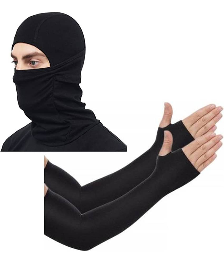 Bentag Black Nylon Anti Pollution Mask ( Pack of 1 )