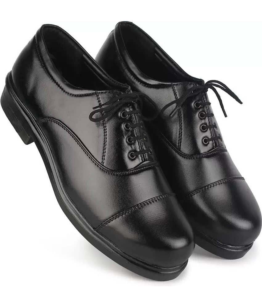 KATENIA - Black Men's Oxford Formal Shoes