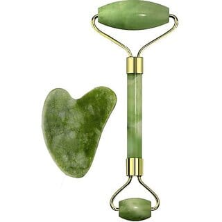 Jade Roller 2 Marble Face Massager Beauty Products