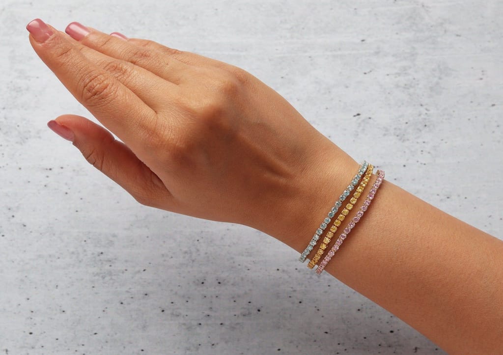 Pastel Tennis Bracelet