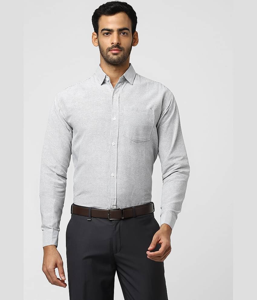 DESHBANDHU DBK - Grey Cotton Regular Fit Men's Casual Shirt ( Pack of 1 )