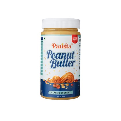 Classic Peanut Butter Crunchy 400 Gm Gluten Free | High Protien | Vegan