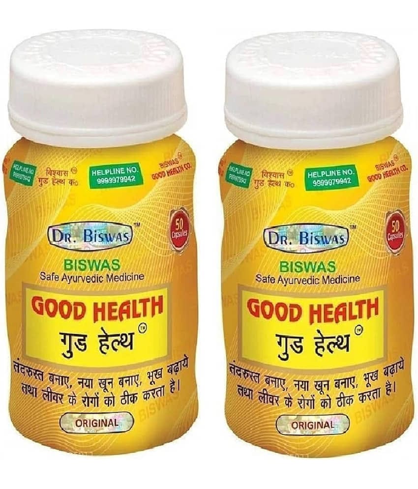 Cackle's Dr Biswas Good Health Capsule 50 No.s (Pack of 2)