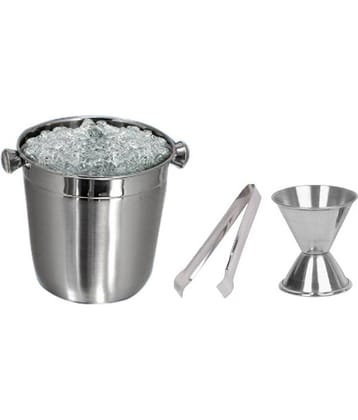 Dynore Stainless Steel Single Walled Ice Bucket