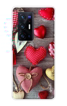 Valentine Hearts Soft Cover for Vivo X70 Pro Plus
