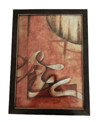 Figurative Abstract Painting On Canvas