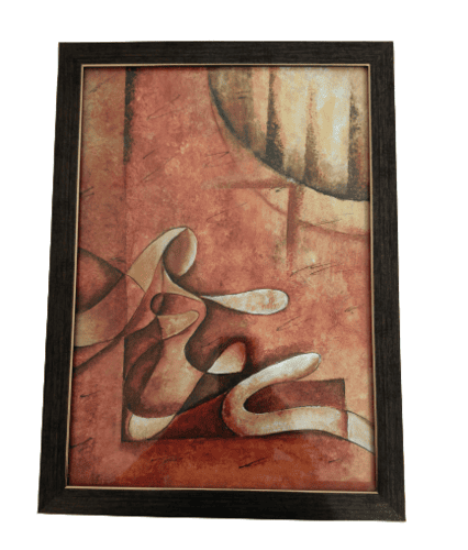 Figurative Abstract Painting On Canvas
