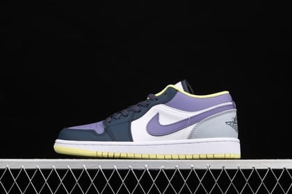 WMNSAir Jordan 1 AJ1 Low - Purple Magenta-Euro 36